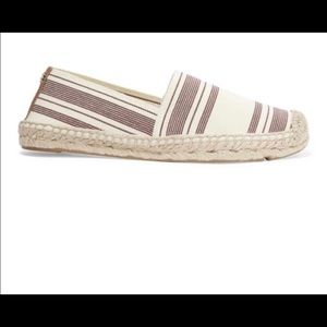 Tory Burch espadrilles stripped size 10!